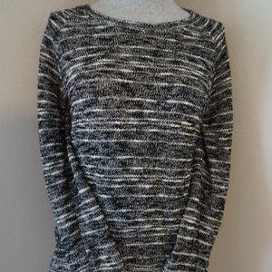 Harlowe & Graham Black & White Sweater